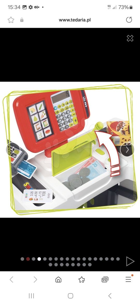 Smoby supermarket sklep jak nowy