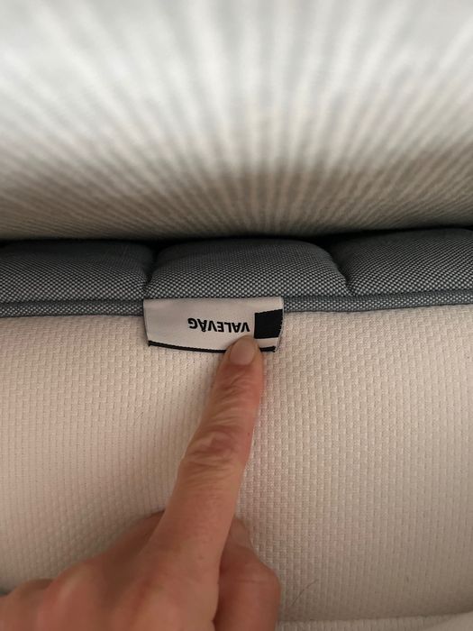 Tallasen bed with mattress for sale