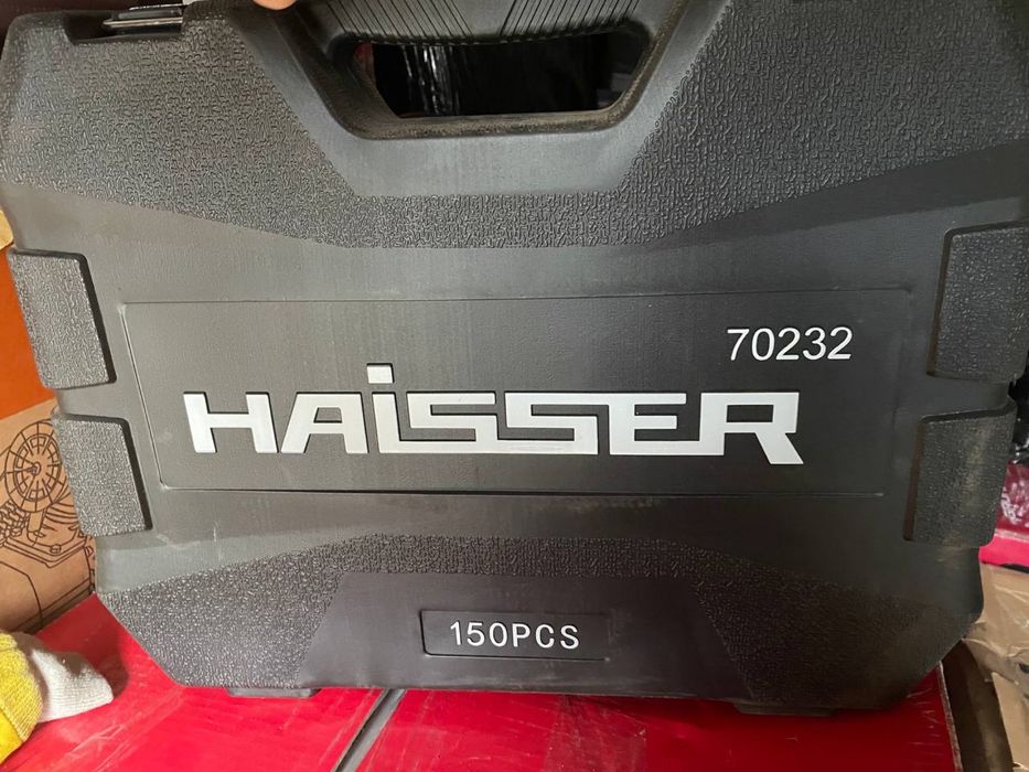 Набір інструментів професiйний 1/4"&1/2"3/8” 150 од. HAISSER 70232