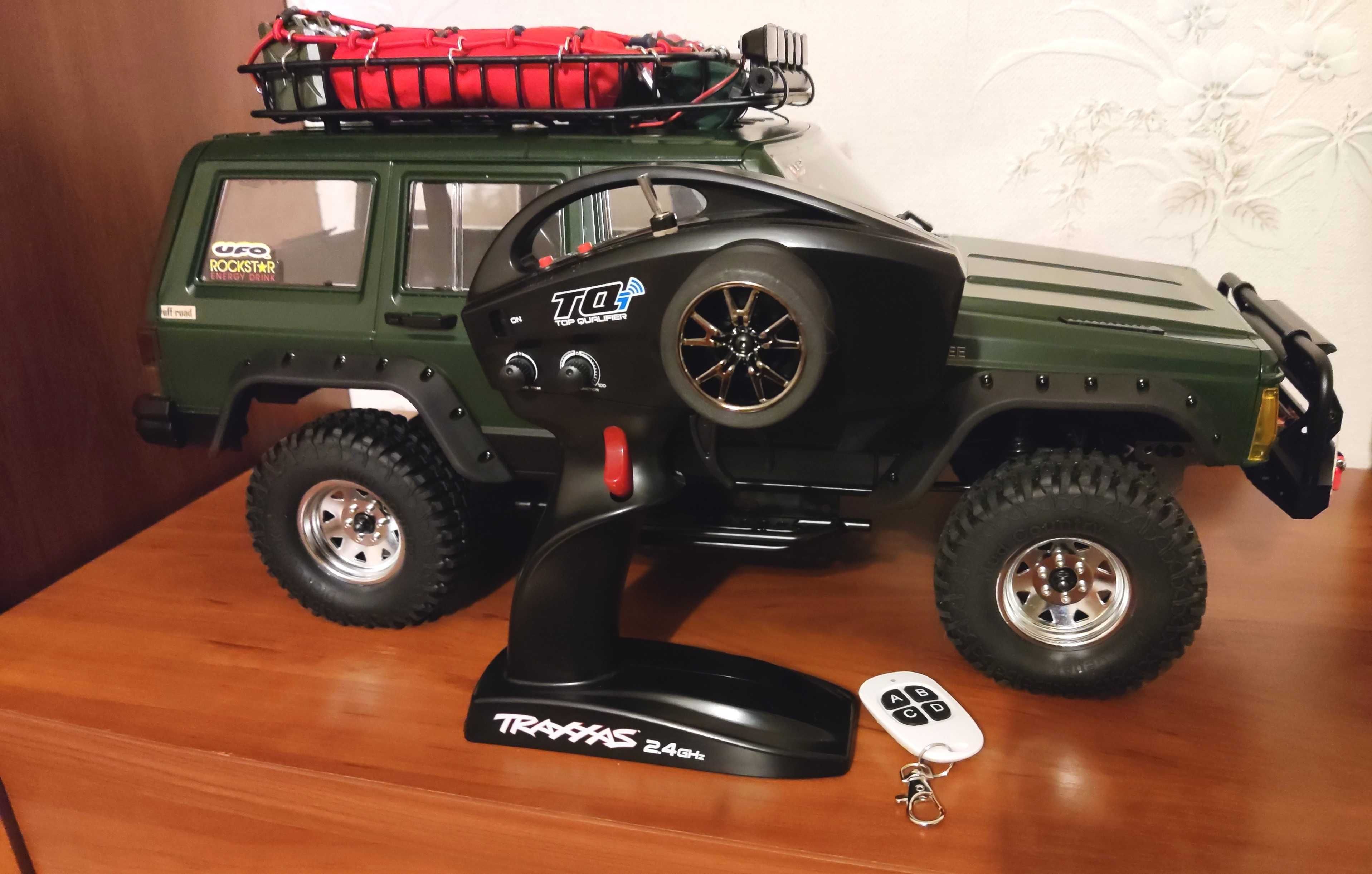 Jeep Cherokee XJ Traxxas TRX4 1:10 RTR RC crawler mody