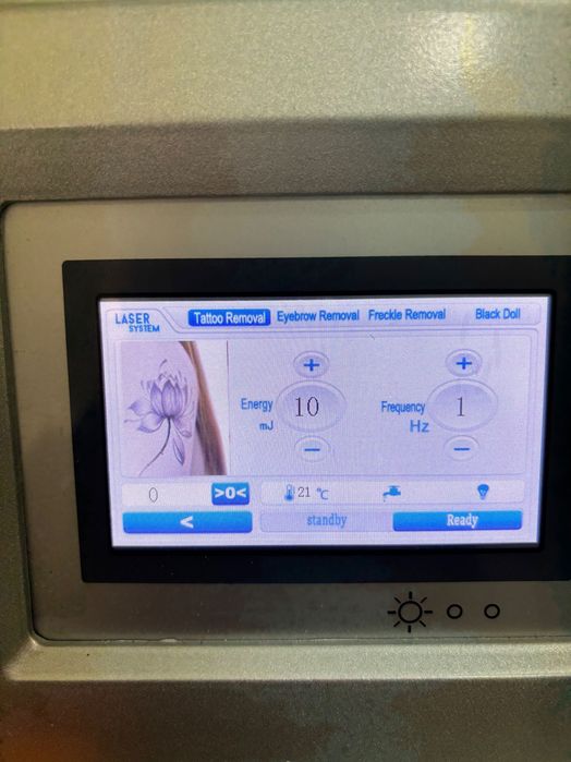 Máquina de remoção de tatuagem Yag