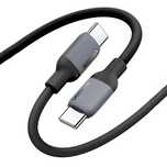 Kabel Ugreen US563 USB-C/USB-C 60W z silikonu 2m szary