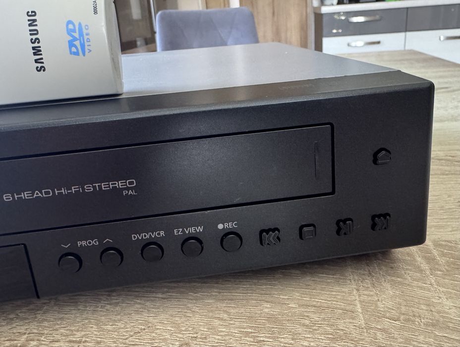 SAMSUNG DVD-V6800 #Magnetowid VHS DVD #Combo #6HD #DivX #Hi-Fi #Pilot