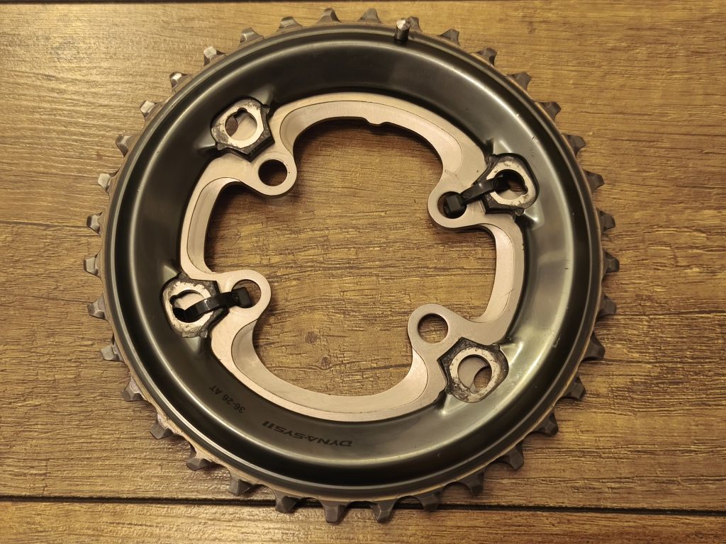 Blaty korby Shimano XTR FC-M9000 36/26