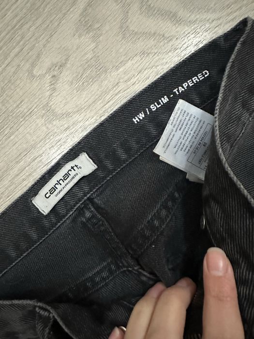 Чорні сірі джинси мом жіночі