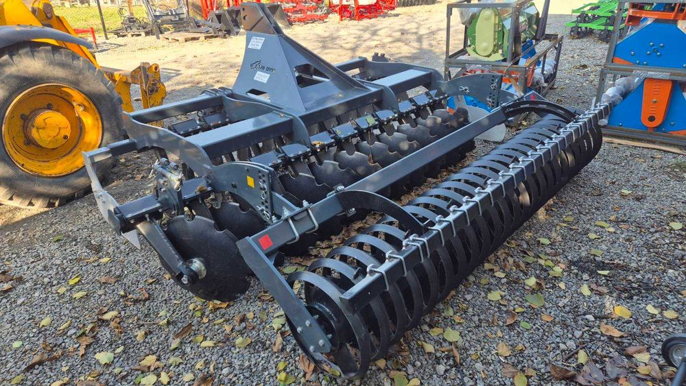 Brona talerzowa MEGA 3m talerze 560mm regulacja talerzówka potestowa