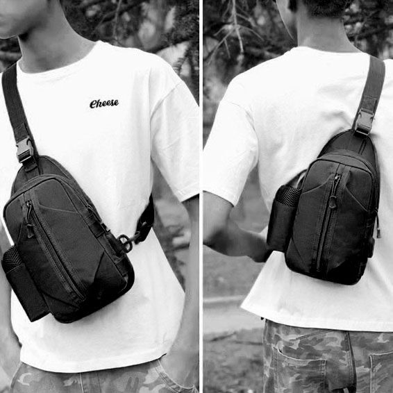 Тактична сумка через плече – водонепроникна