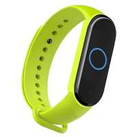 Zamienna silikonowa opaska do Xiaomi Mi Band 5 / 6 / 7 zielony