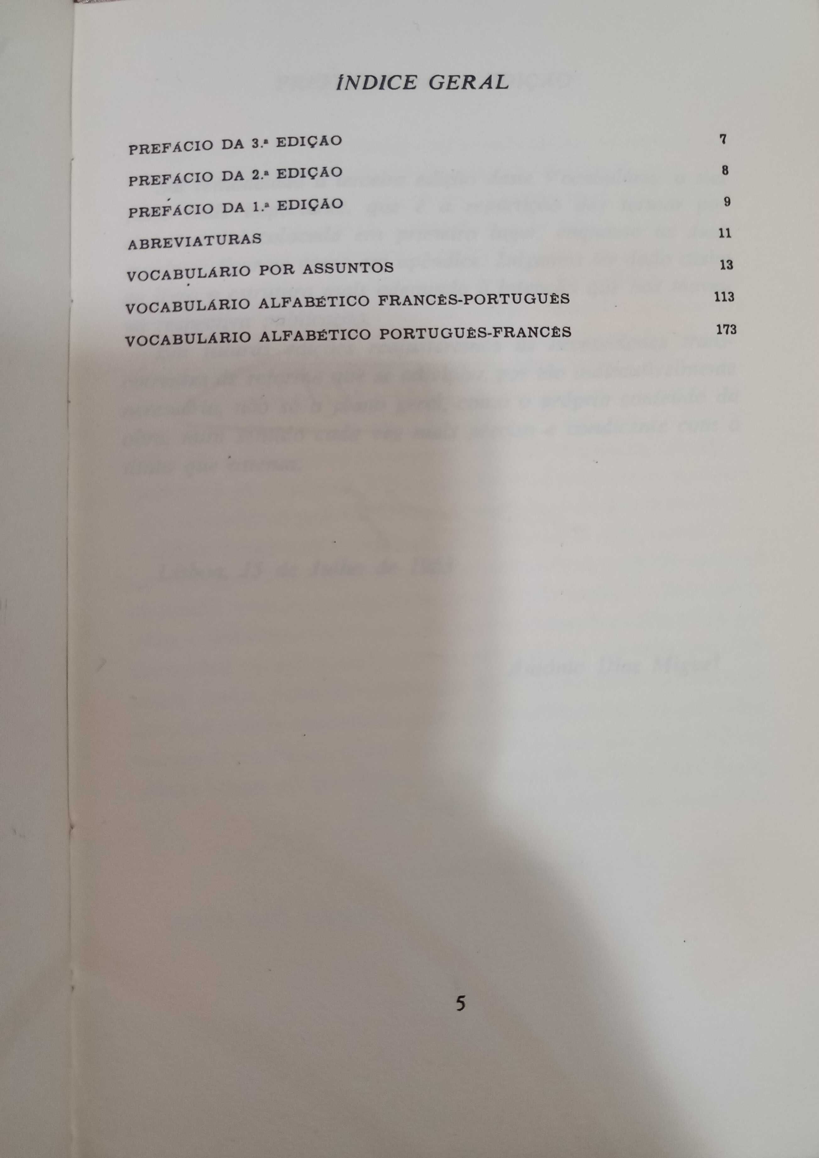 Livro - Vocabulário Essencial do Francês - portes incluídos