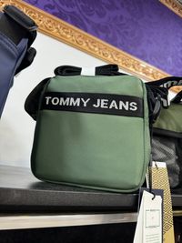 Tommy jeans мужская сумка через плечо оригинал