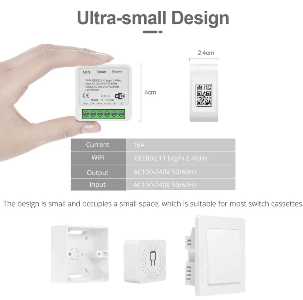 HomeKit 16A WiFi Módulo (Apple)