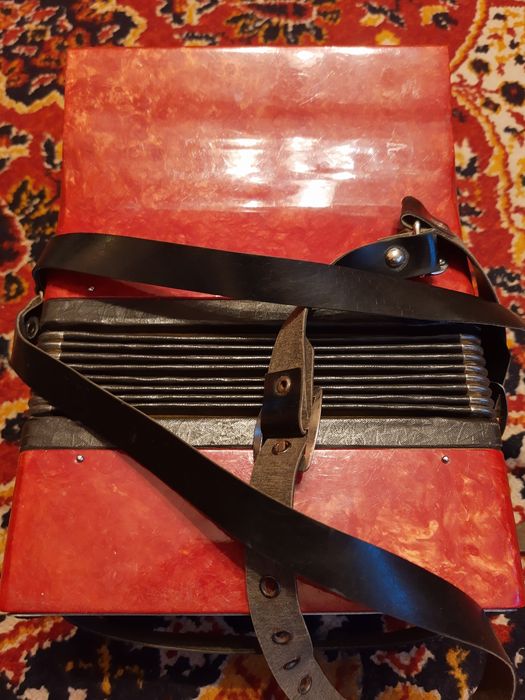 Akordeon Małysz 10 basów PRL.