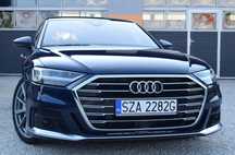 Audi A8 60 TDI Quattro Head-up Bang Olufsen TV Kamera Dociągi FAKTURA VAT-23%