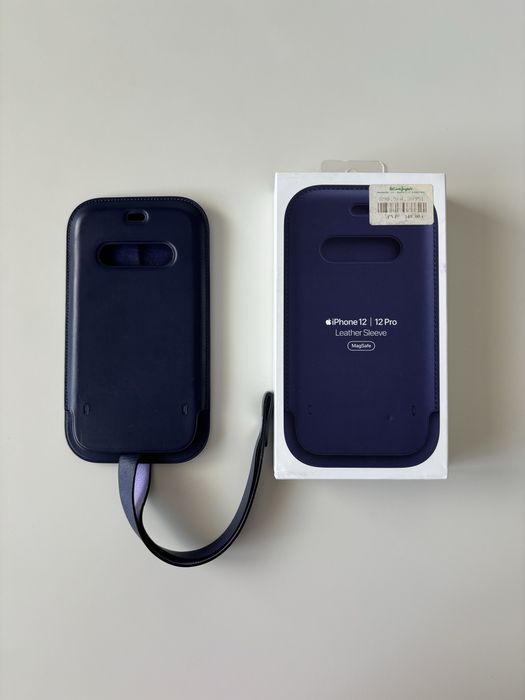 Capa em pele Iphone 12 pro