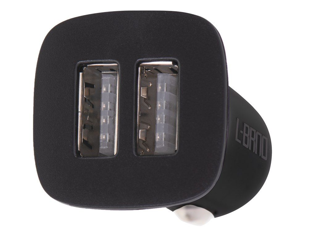 L-BRNO Ładowarka samochodowa dual usb typ c