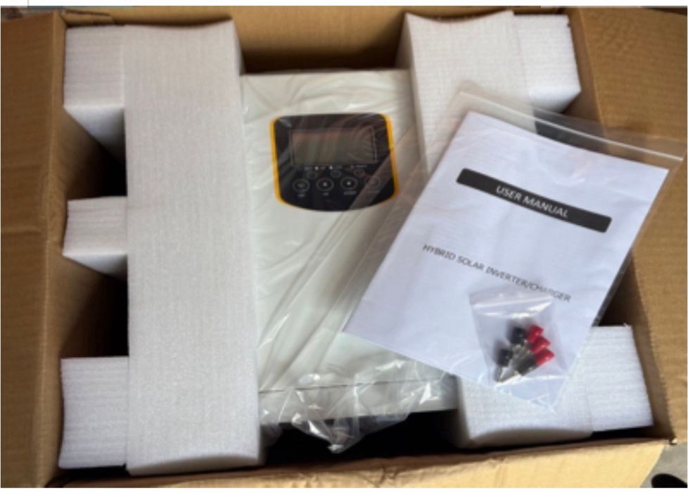 Комплект Інвертор 24в на 2,5кВт і батарея lifepo4 104ah