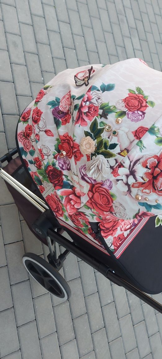 Cybex priam bloosom spring gondola spacerówka