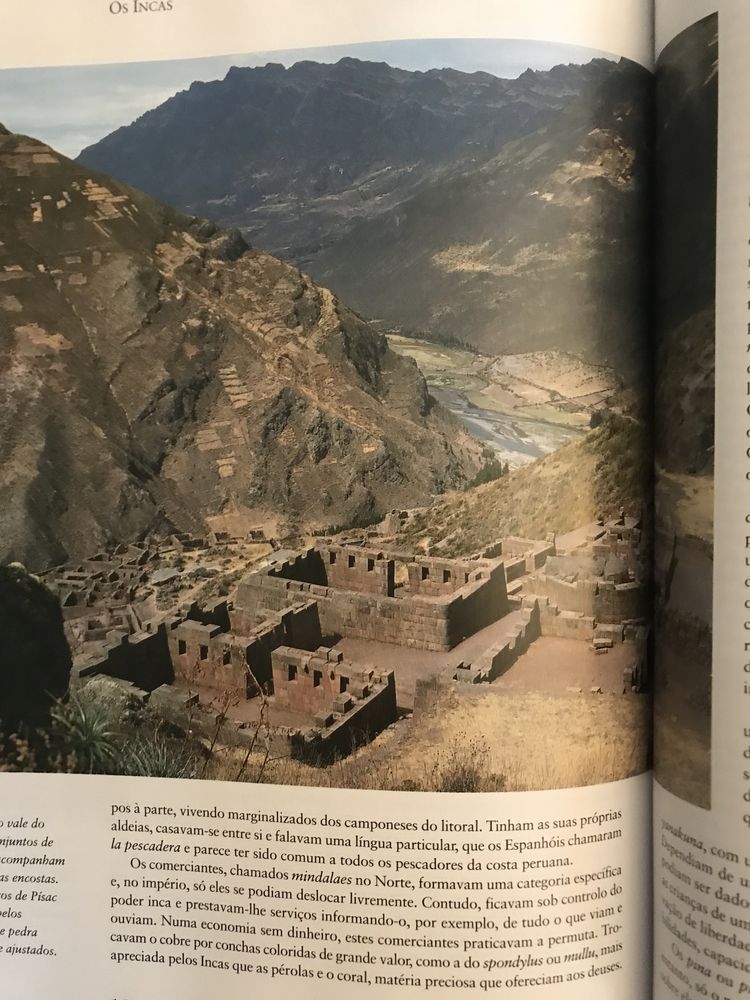 Livro os Incas senhores dos Andes