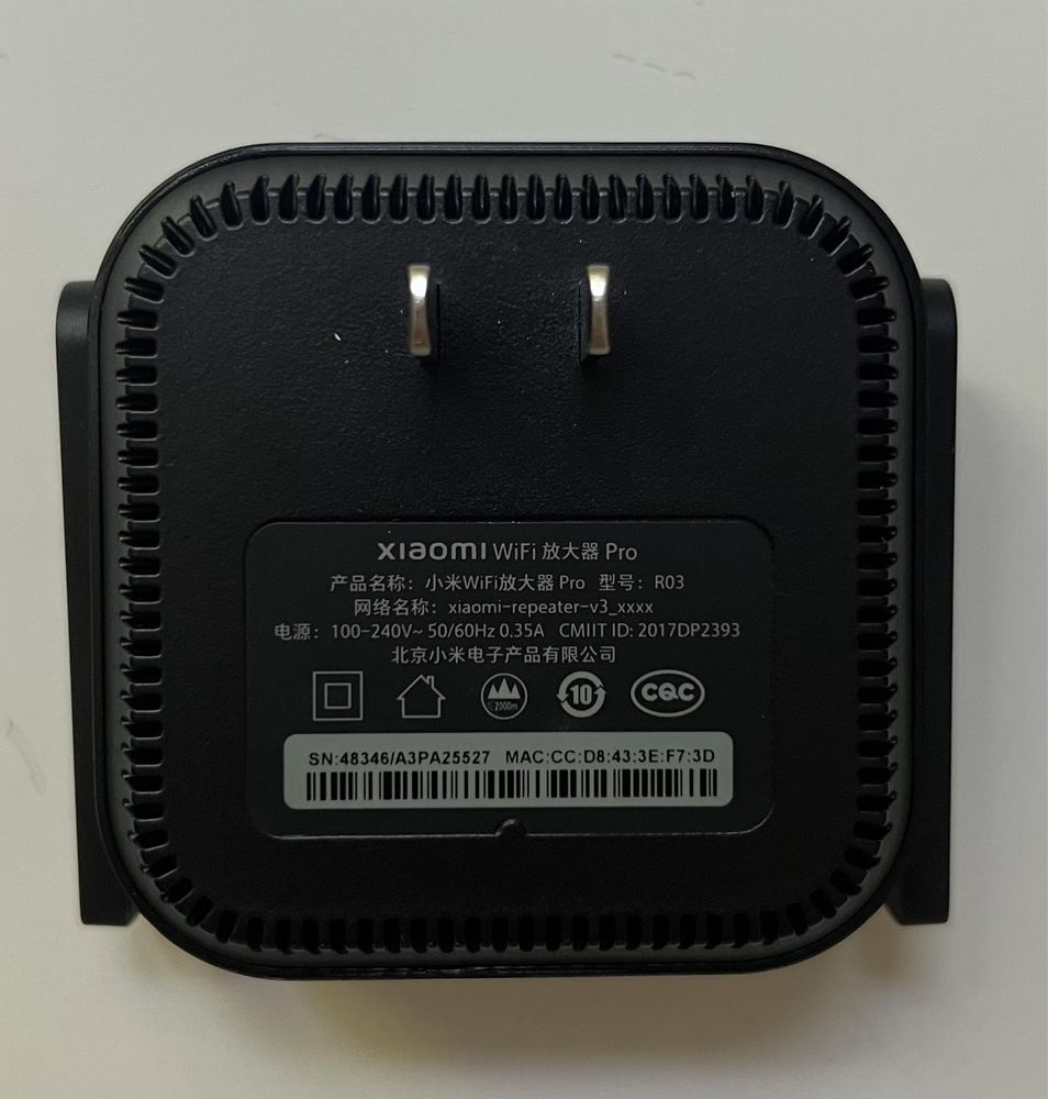 Wzmacniacz sieci XIAOMI Mi Range Extender Pro R03