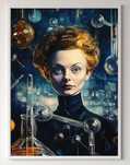 Piękne Umysły - Skłodowska - Curie v2 plakat B2 (50x70cm)