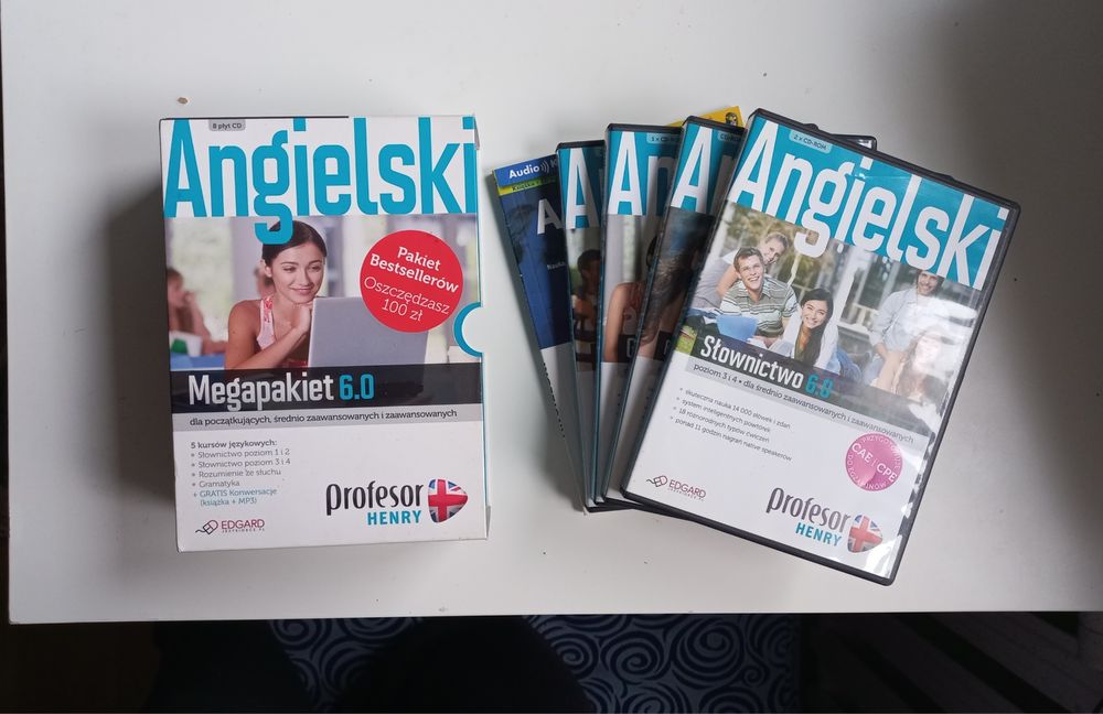 Angielski - Profesor Henry, MegaPakiet 6.0 - EDGARD