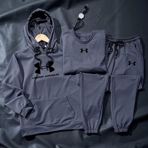 Новий Чоловічий комплект Under Armour 3в1/ штани, худі та світшот