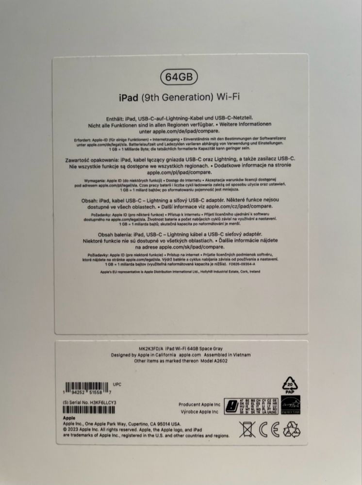 iPad 9 generacji