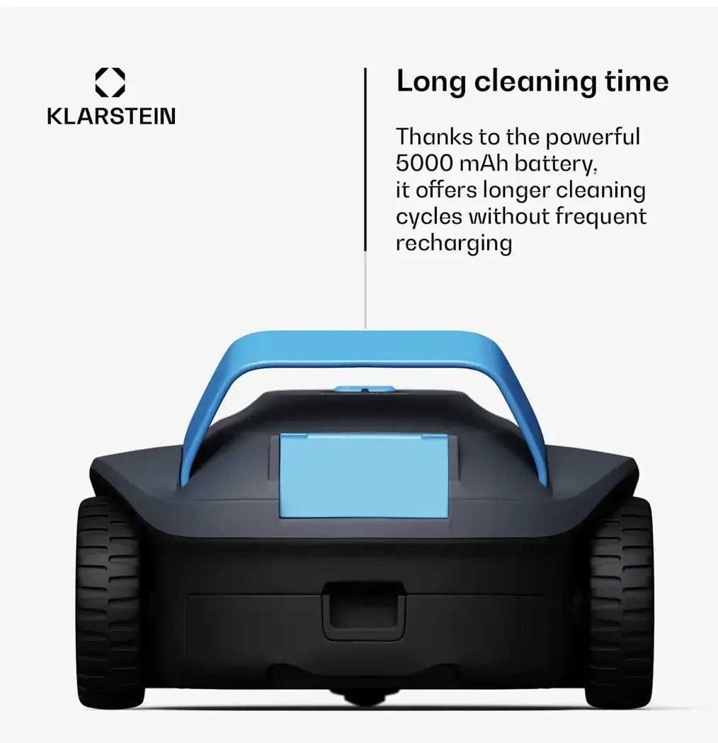 Автоматичний новій робот пилосос KLARSTEIN AGUA SUB для уборки басейна
