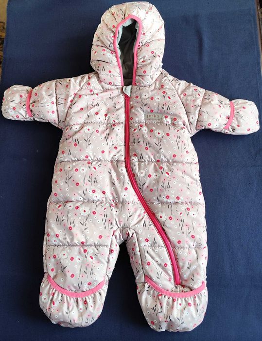Комбінезон дитячий зимовий Joiks 62 розмір Квіточки