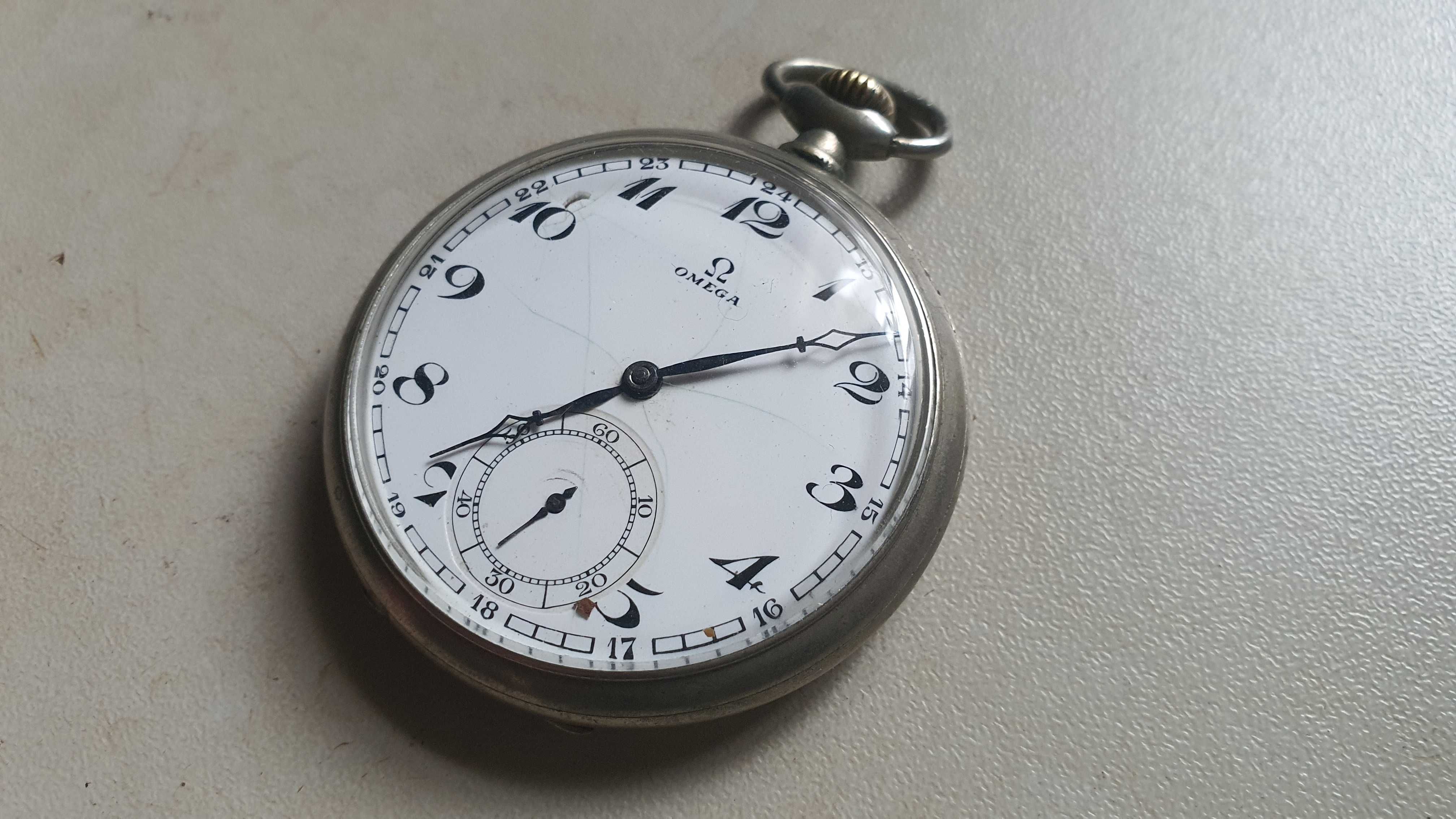 omega - zegarek kieszonkowy
