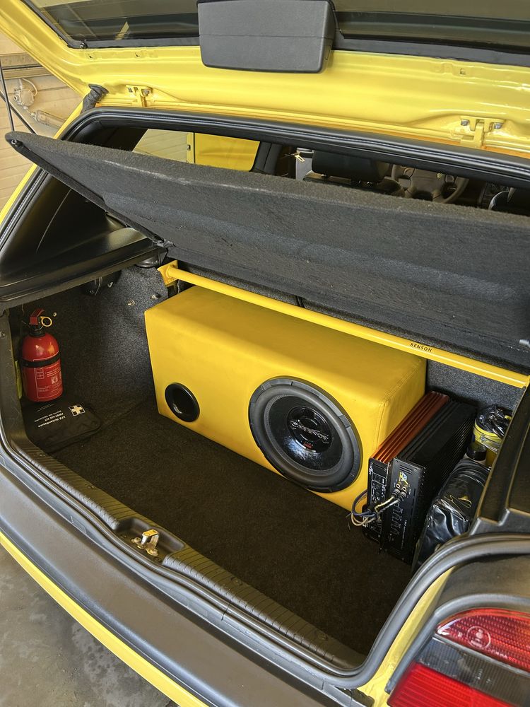 Vw golf mk3 Colour concept yellow