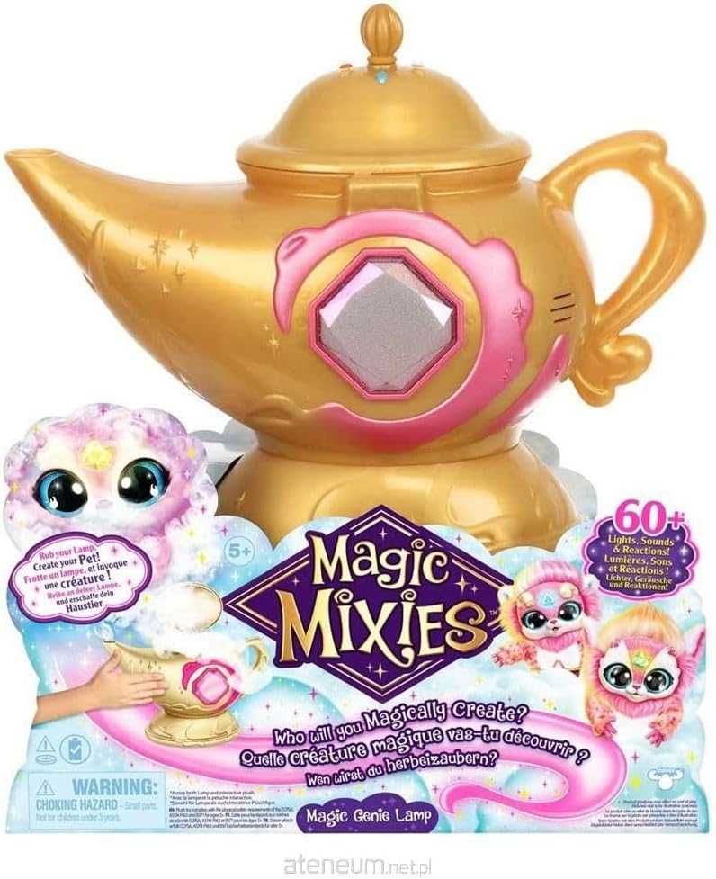 Меджик Микс Лампа Джина розовая Magic Mixies Magic Genie Lamp 14834