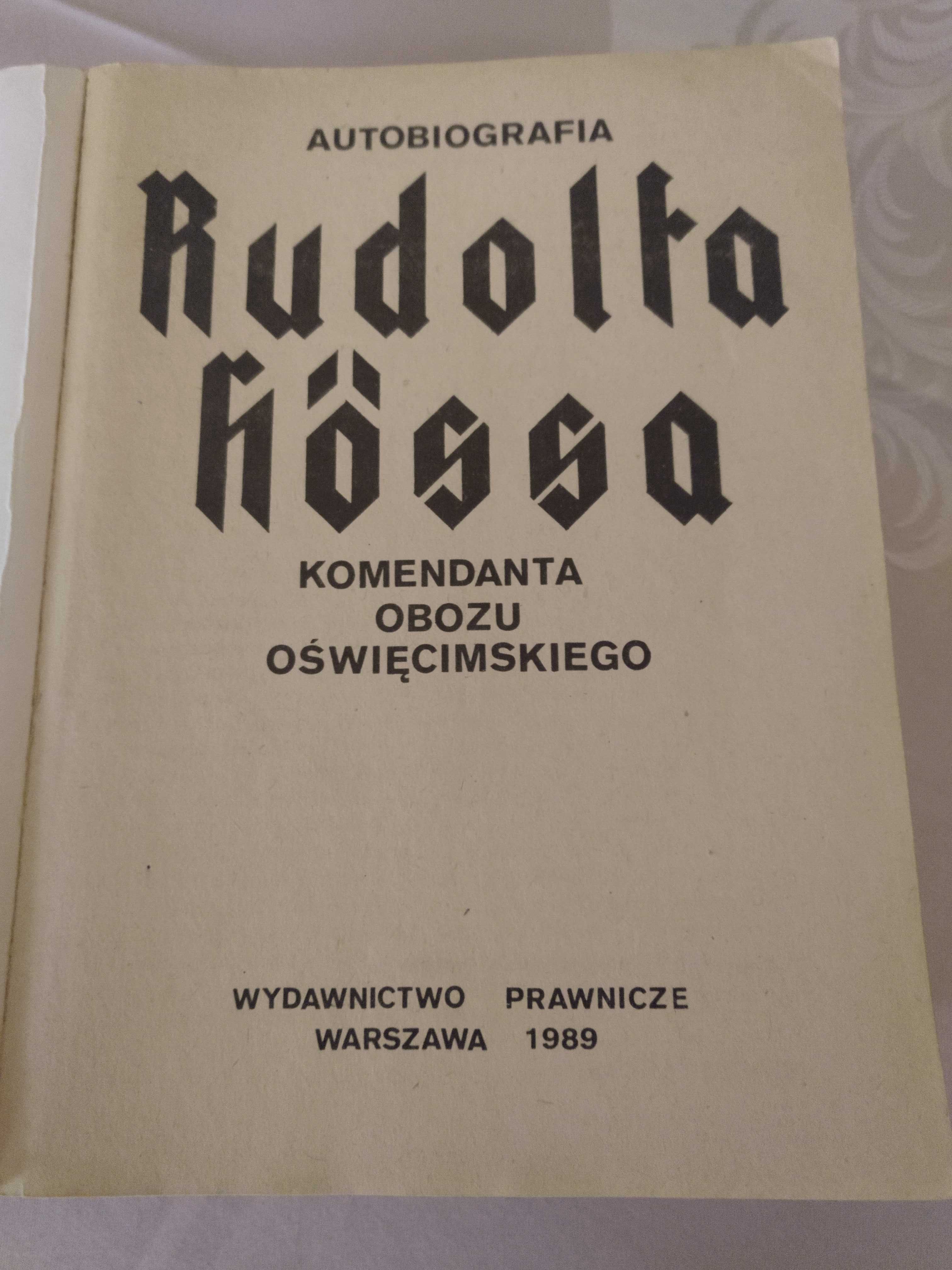 Autobiografia Rudolfa Hossa, Schellenberg, Pertek, zestaw 3 szt.