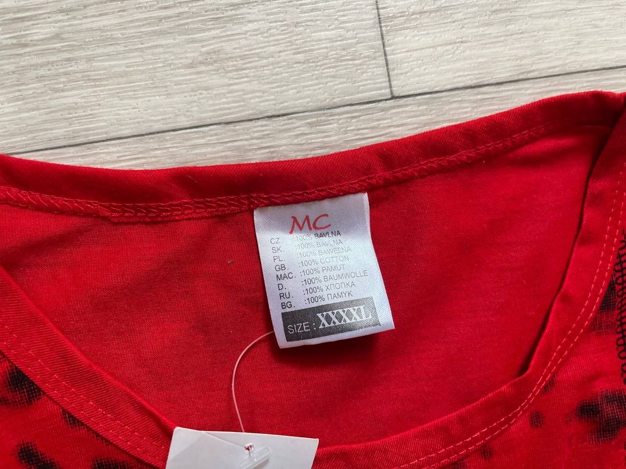 Красная майка L/XL