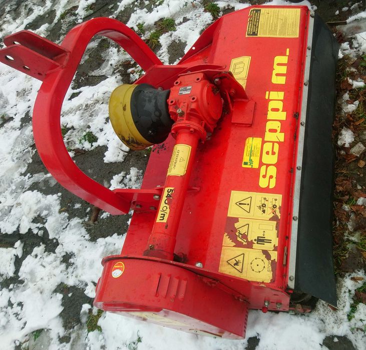 Mulczer ogrodowy kosiarka sadownicza SEPPI M 125cm bijakówka młotki