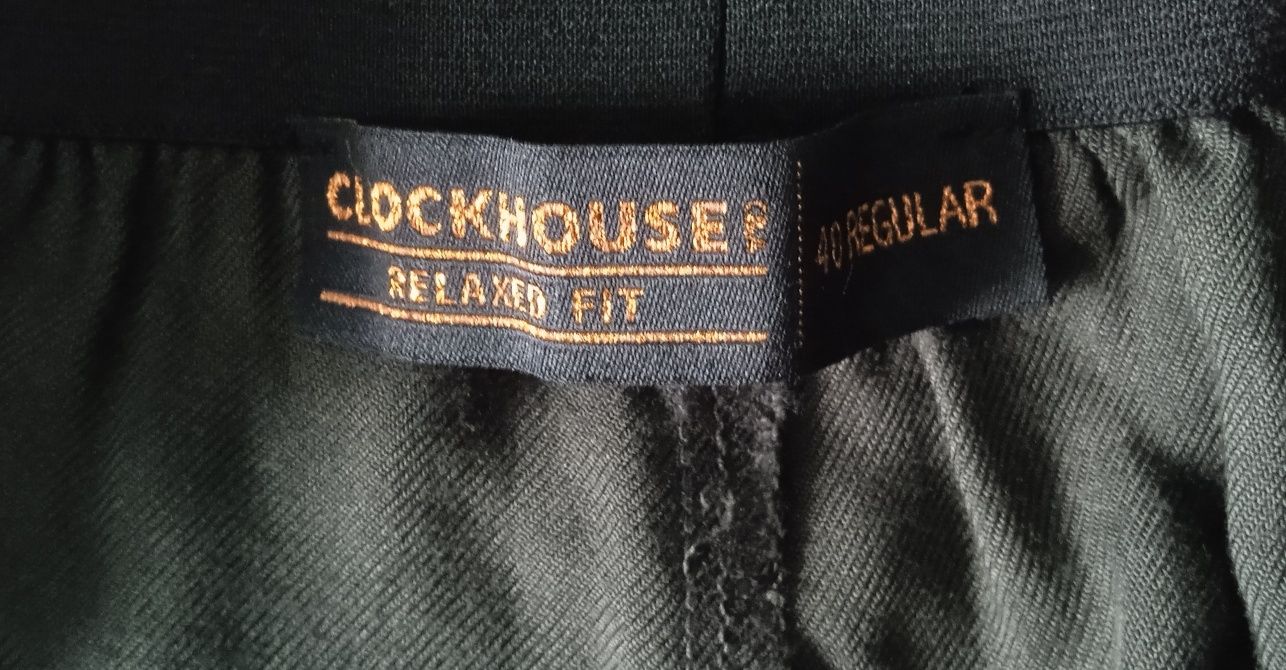 Spodnie na gumce Clockhouse rozm L