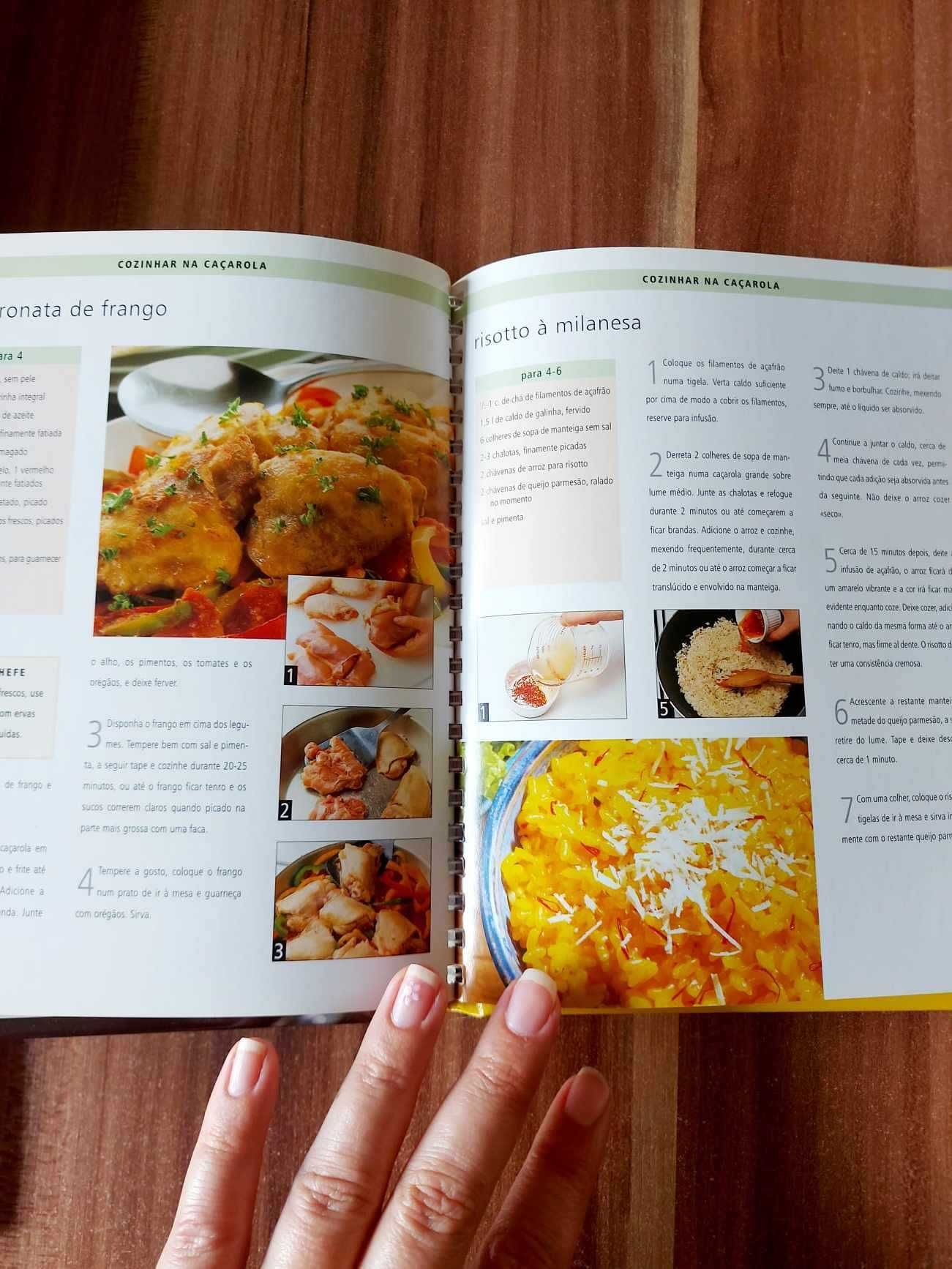 Livro Cozinhar na caçarola