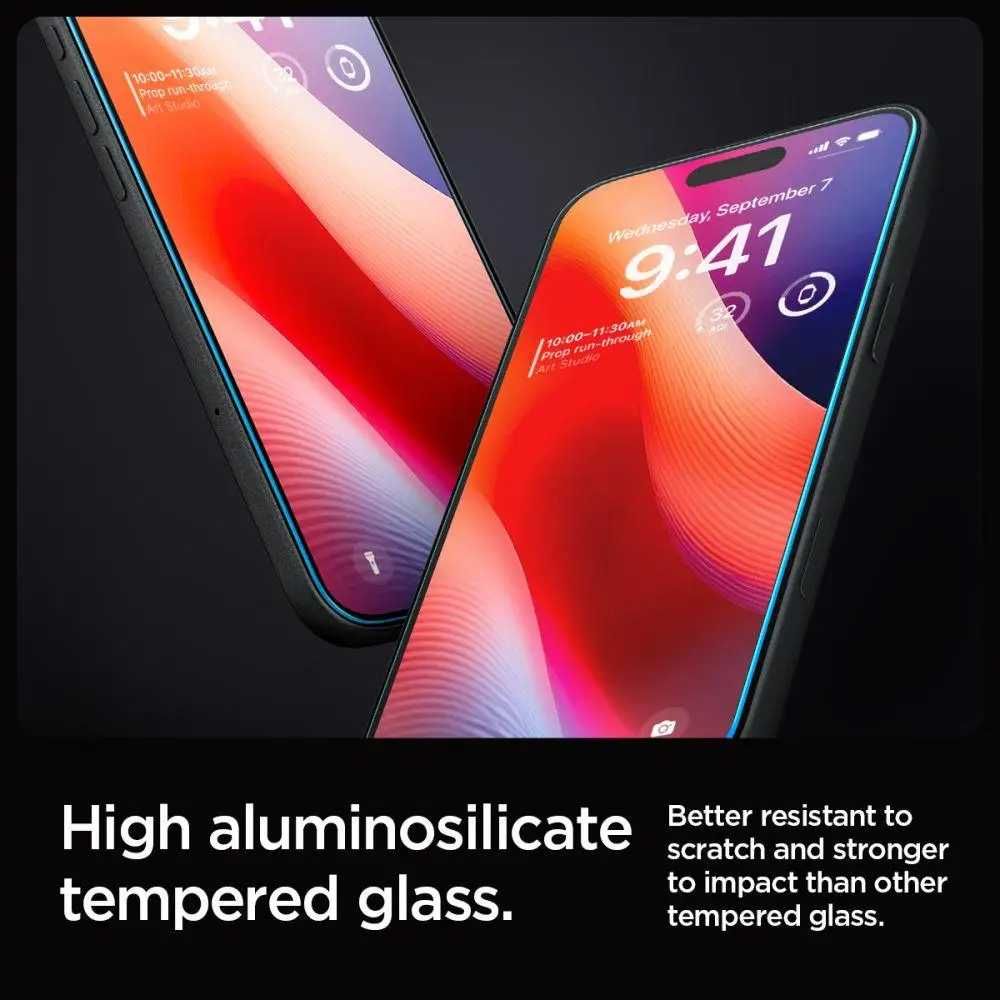 Защитное стекло Spigen Glas.tR EZ FIT 2-Pack iPhone 16 Pro Max - Clear