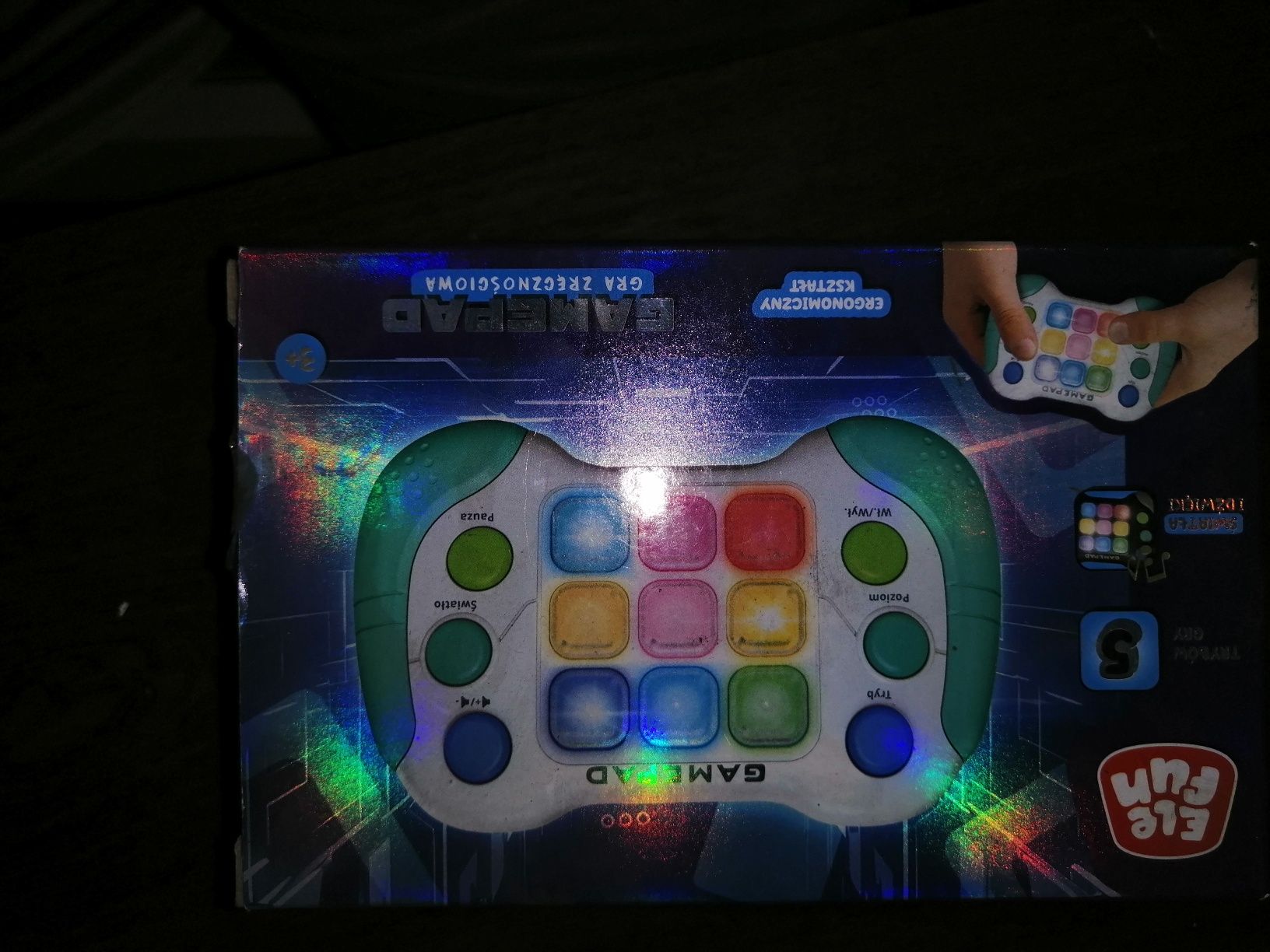 Gamepad elefun gra dla dzieci