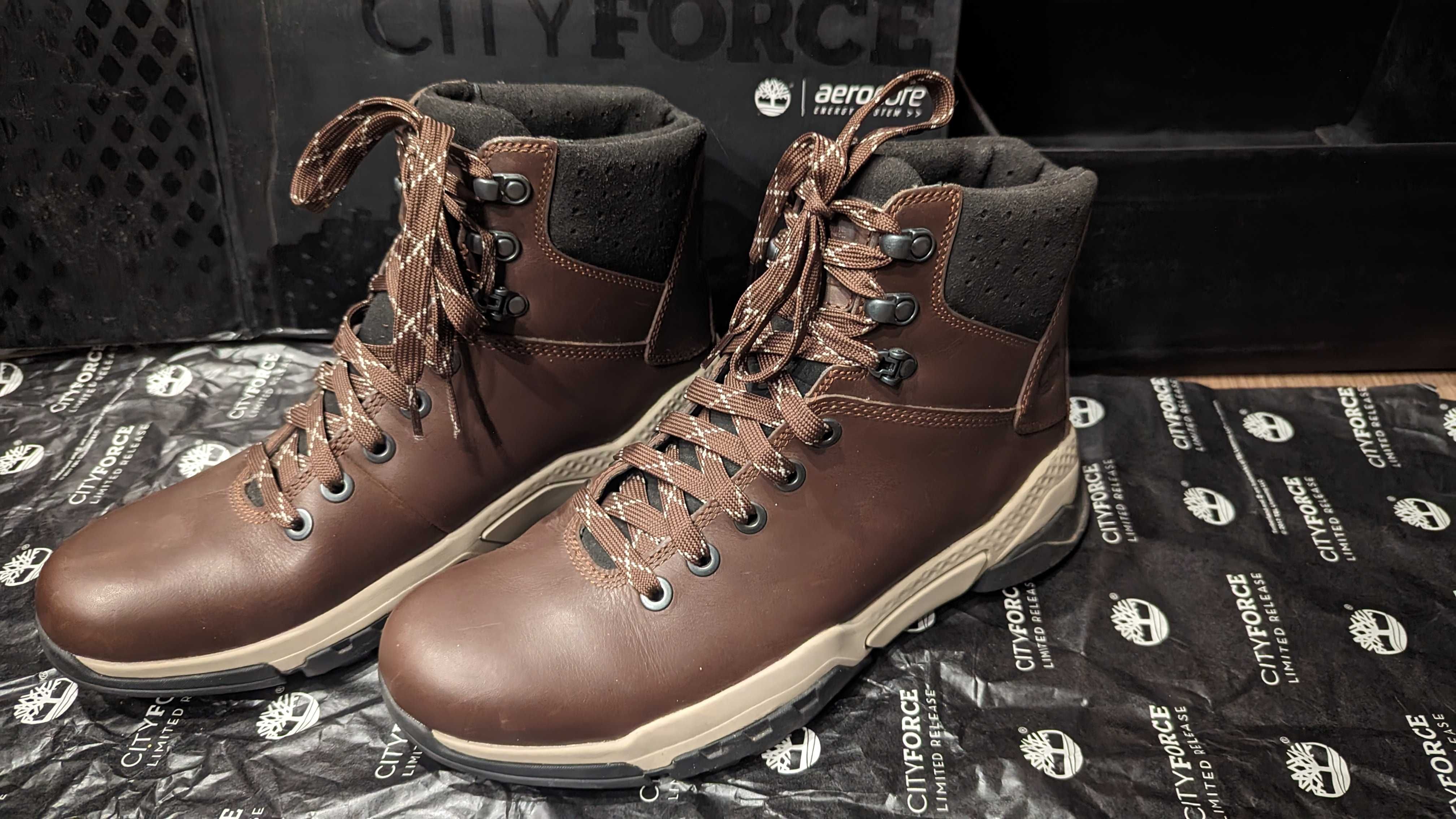 Ботинки Мужские Timberland CITYFORCE A1QZD кожаные Limited Edition