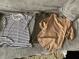 Bluzka bluzki paczka Rozm S Primark , Tommy 4 szt t-shirty,