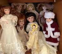 Coleção bonecas de porcelana
