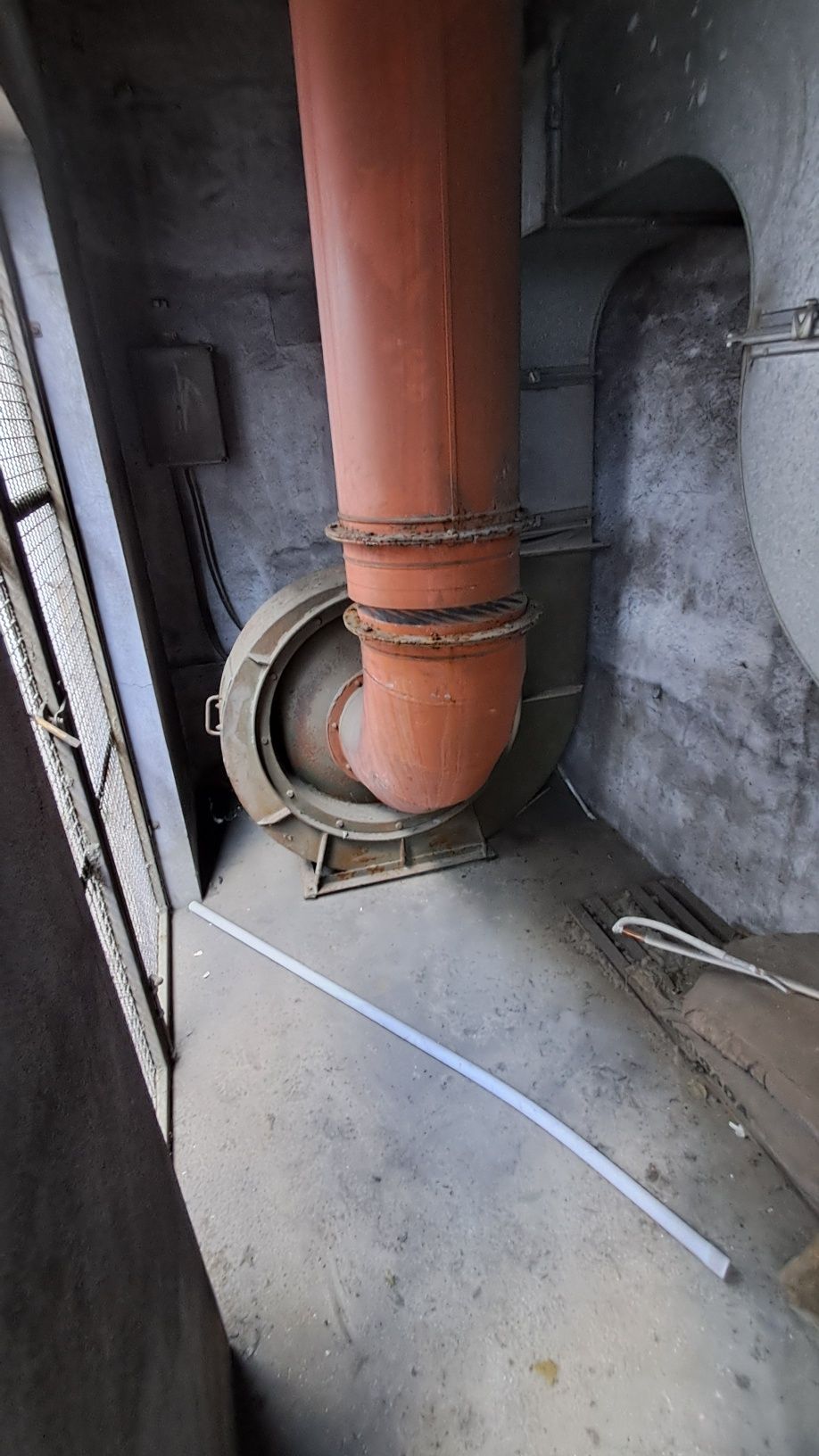 Turbina ventilador aspiração