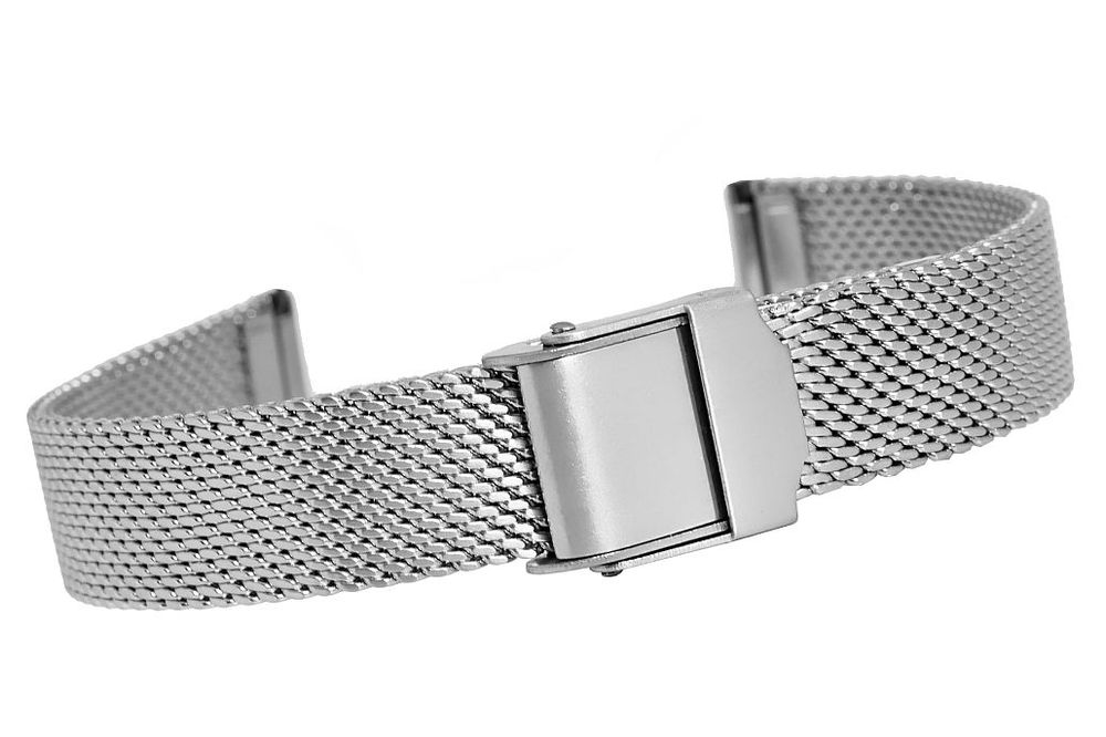 bransoleta siatka srebrna hq 14 mm 302s14-z