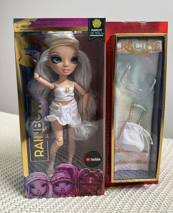 Boneca Margot dePerla da linha Pacific High de Rainbow High