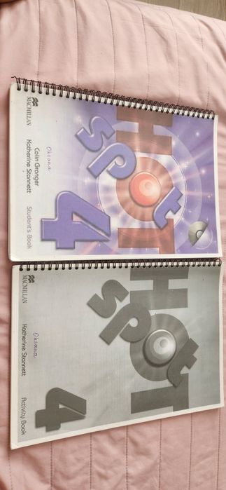 Hot spot 4 Student's book Підручник + зошит з англ. мови б/у