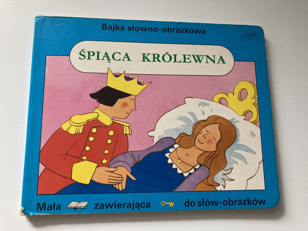 Śpiąca Królewna po angielsku The sleeping beauty książka dla dzieci