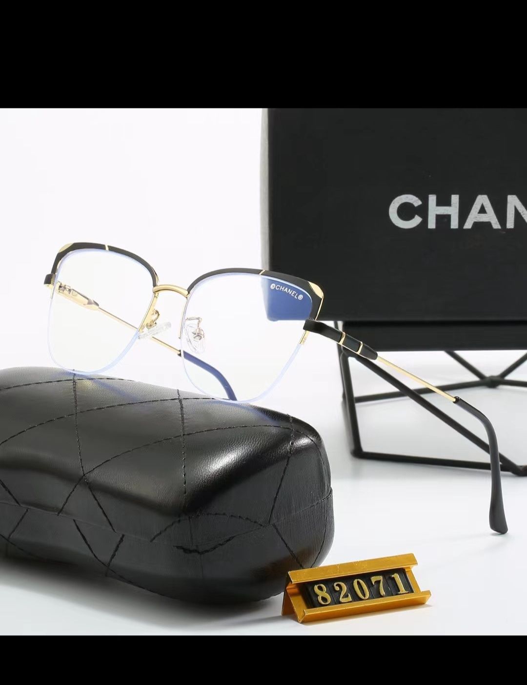 Okulary Damskie  Zerówki Chanel