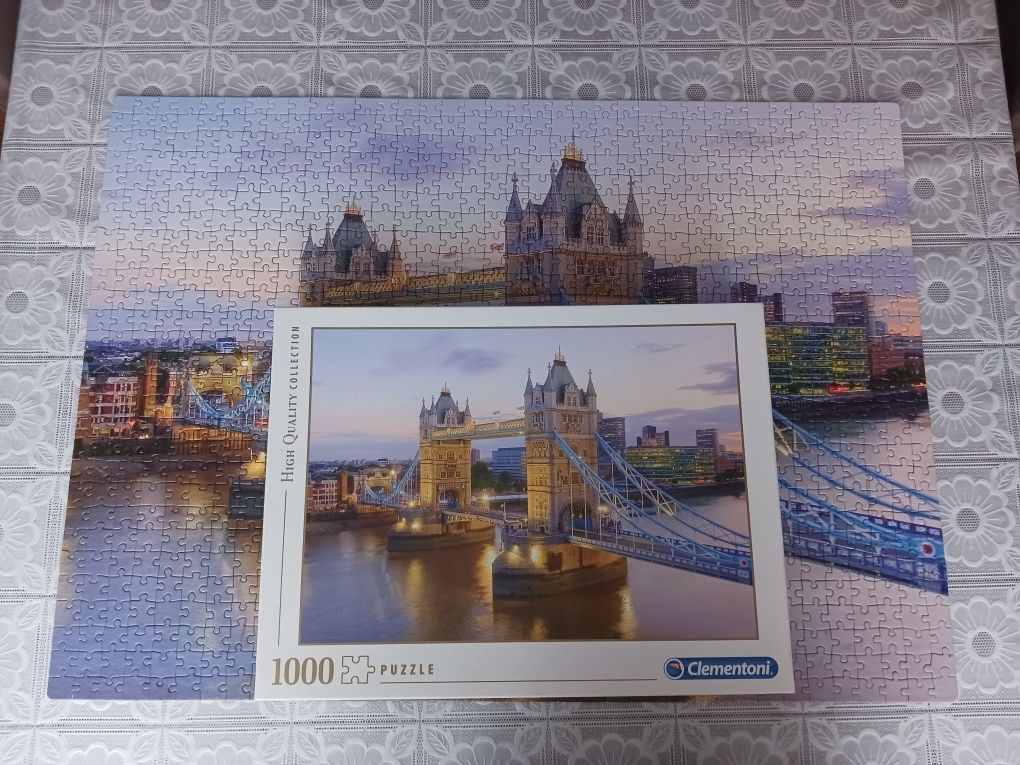 Puzzle 1000 Clementoni most