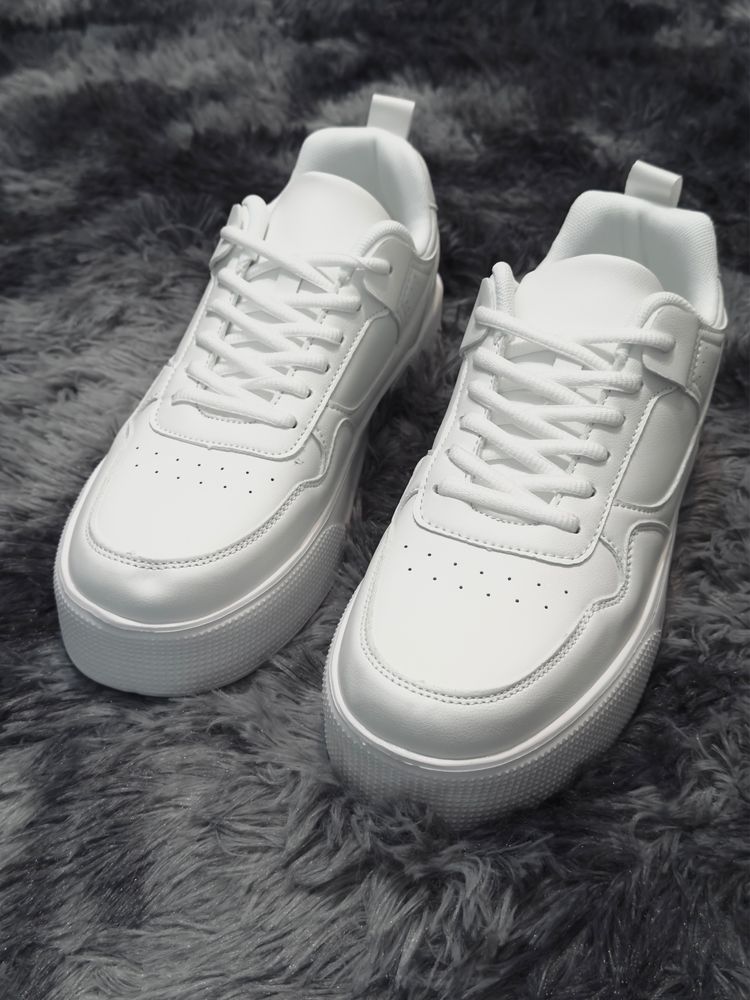 Buty sportowe męskie typu Sneakersy na grubej podeszwie | 42